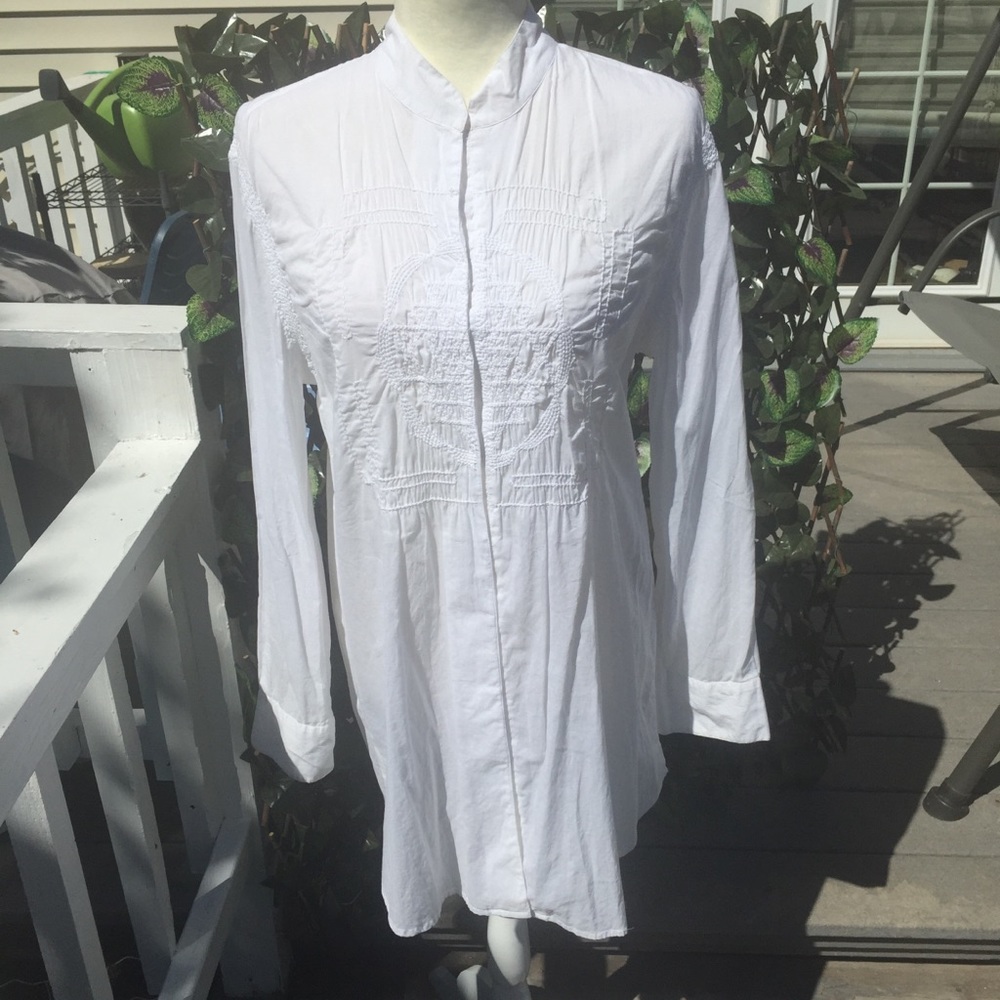 Newport News Cotton Tunic-Cover Up  size L